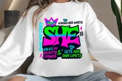 She motivational png design for T-shirts Product Image 4