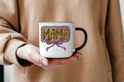 Mama Leopard Print Sublimation Design Product Image 6