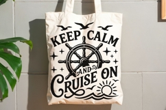 Keep Calm And Cruise On Svg, Family Cruise Svg. Product Image 8