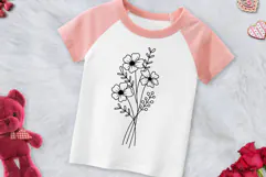 Flower Svg, Flower Meadow Svg, Wildflower Svg, flowers Svg. Product Image 8