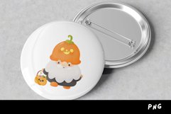 Halloween watercolor gnomes, Spooky season, Cute halloween Product Image 7
