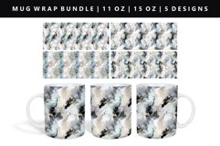 Alcohol Ink 11oz, 15oz Mug Sublimation | Mug Wrap PNG Product Image 1