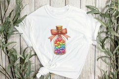 Love Bottle Valentine’s Day Sublimation Product Image 2
