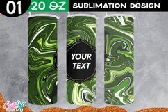 Marble swirl designs | 20 oz Tumbler sublimation Bundle Product Image 3