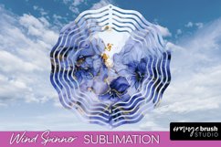 Marble Wind Spinner - Marble Texture Spinner Sublimation Product Image 1