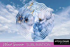 Marble Wind Spinner - Marble Texture Spinner Sublimation Product Image 1