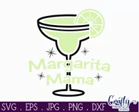 Margarita Mama | Milk And Cookie Kid | Mom And Me Svg Files Product Image 3