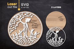 Mother Tree Bundle SVG laser cut files for Glowforge Product Image 2