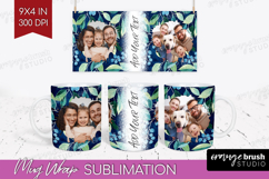 Eucalyptus Photo Mug Wrap PNG - Botanical Picture Frame Mug Product Image 1