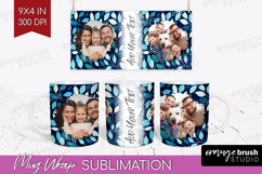 Eucalyptus Photo Mug Wrap PNG - Botanical Picture Frame Mug Product Image 1