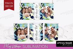 Eucalyptus Photo Mug Wrap PNG - Botanical Picture Frame Mug Product Image 1