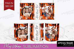 Halloween Photo Mug Wrap PNG - Brush Stroke Picture Frame Product Image 1