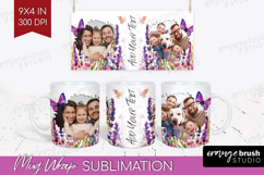 Wildflowers Photo Mug Wrap PNG - Summer Flowers Picture Mug Product Image 1