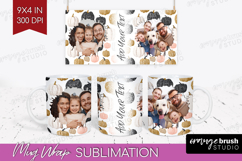Pumpkun Photo Mug Wrap PNG - Fall Picture Frame Mug Product Image 1