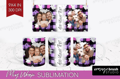 Halloween Photo Mug Wrap PNG - Spooky Picture Frame Mug Product Image 1