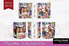 Halloween Photo Mug Wrap PNG - Spooky Picture Frame Mug Product Image 1