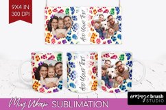 Leopard Print Photo Mug Wrap PNG - Animal Pattern Picture Product Image 1