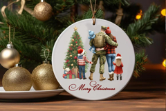 Military Christmas USA watercolor Product Image 9