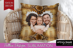 Animal Print Photo Pillow PNG - Wild Animal Picture Frame Product Image 1