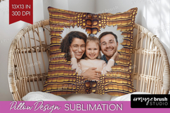 Animal Print Photo Pillow PNG - Wild Animal Picture Frame Product Image 1