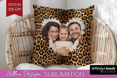 Animal Print Photo Pillow PNG - Wild Animal Picture Frame Product Image 1
