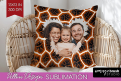 Animal Print Photo Pillow PNG - Wild Animal Picture Frame Product Image 1