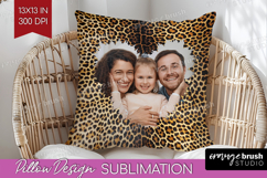 Animal Print Photo Pillow PNG - Wild Animal Picture Frame Product Image 1