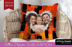 Halloween Photo Pillow PNG - Brush Stroke Picture Frame Product Image 1