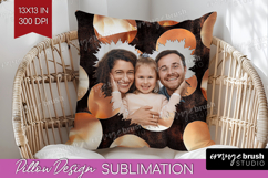 Rose Gold Photo Pillow PNG - Abstract Picture Frame Pillow Product Image 1