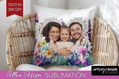 Wildflowers Photo Pillow PNG - Summer Flowers Picture Frame Product Image 1