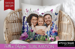 Wildflowers Photo Pillow PNG - Summer Flowers Picture Frame Product Image 1