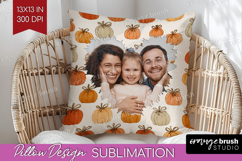 Pumpkun Photo Pillow PNG - Fall Picture Frame Pillow Cover Product Image 1
