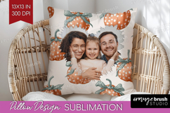 Pumpkun Photo Pillow PNG - Fall Picture Frame Pillow Cover Product Image 1