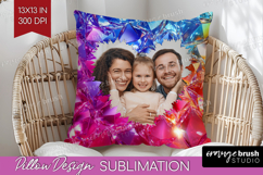 Gem Texture Photo Pillow PNG - Gemstone Picture Frame Pillow Product Image 1
