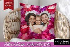 Gem Texture Photo Pillow PNG - Gemstone Picture Frame Pillow Product Image 1