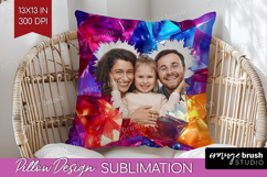 Gem Texture Photo Pillow PNG - Gemstone Picture Frame Pillow Product Image 1