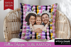 Halloween Photo Pillow PNG - Spooky Picture Frame Pillow Product Image 1