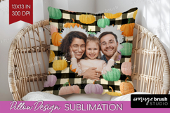 Halloween Photo Pillow PNG - Spooky Picture Frame Pillow Product Image 1