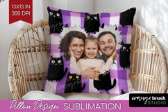 Halloween Photo Pillow PNG - Spooky Picture Frame Pillow Product Image 1