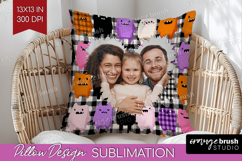 Halloween Photo Pillow PNG - Spooky Picture Frame Pillow Product Image 1