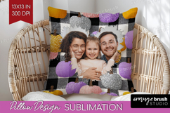 Halloween Photo Pillow PNG - Spooky Picture Frame Pillow Product Image 1