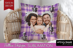 Halloween Photo Pillow PNG - Spooky Picture Frame Pillow Product Image 1