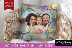 Pearl Photo Pillow PNG - Pearl Texture Picture Frame Pillow Product Image 1