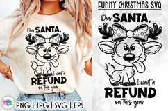 Funny Christmas SVG, Christmas Quote for Cricut &amp; Silhouette Product Image 1