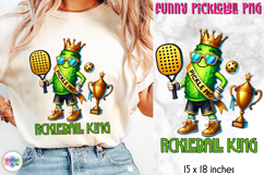Cute Pickleball Sublimation, Funny Pickleball PNG Product Image 1
