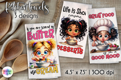 Funny Kitchen Towels Bundle, Sarcastic Kitchen Quotes Print Product Image 9