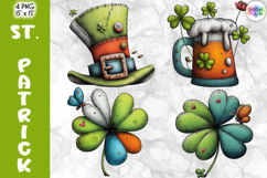 St. Patrick’s Day Clipart Bundle, Cute Lucky Animals Product Image 2