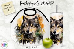 Christmas Lunch Bug Sublimation | Christmas Tumbler Wrap Product Image 1