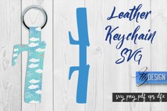 Leather Keychain SVG Design | Keychaine Design | SVG File Product Image 1