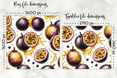 Lunch Bag Sublimation | Fruits and Berries Lunch Bag Print Product Image 2